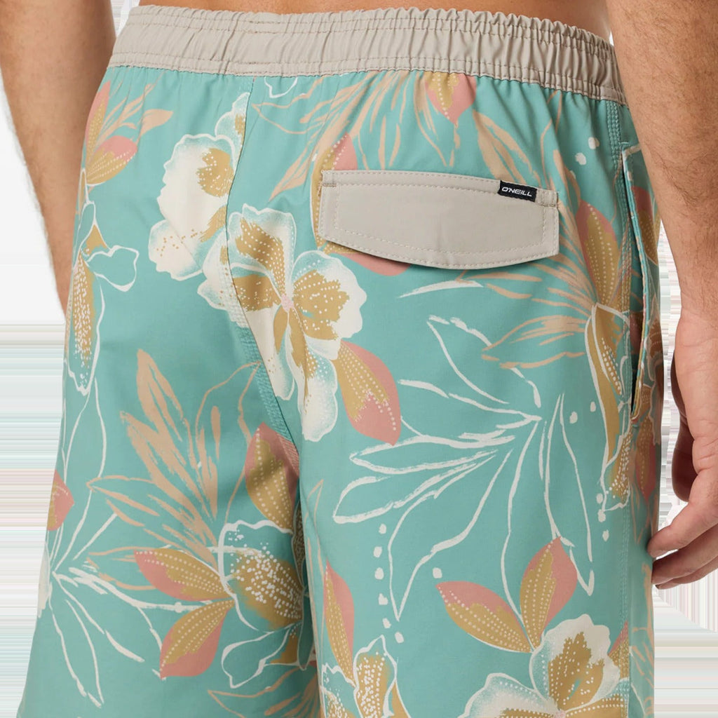 Men's Hermosa Elastic Waist Lined Trunk 17"