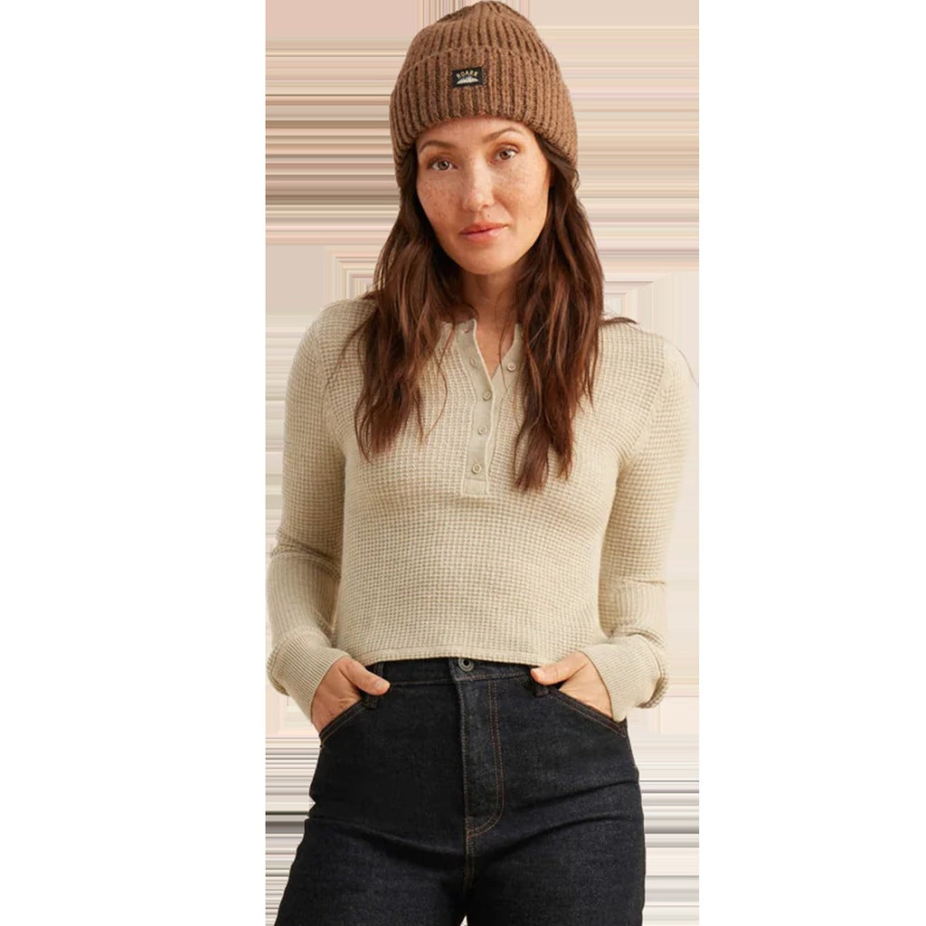 Women's Well Worn Thermal Long Sleeve Henley