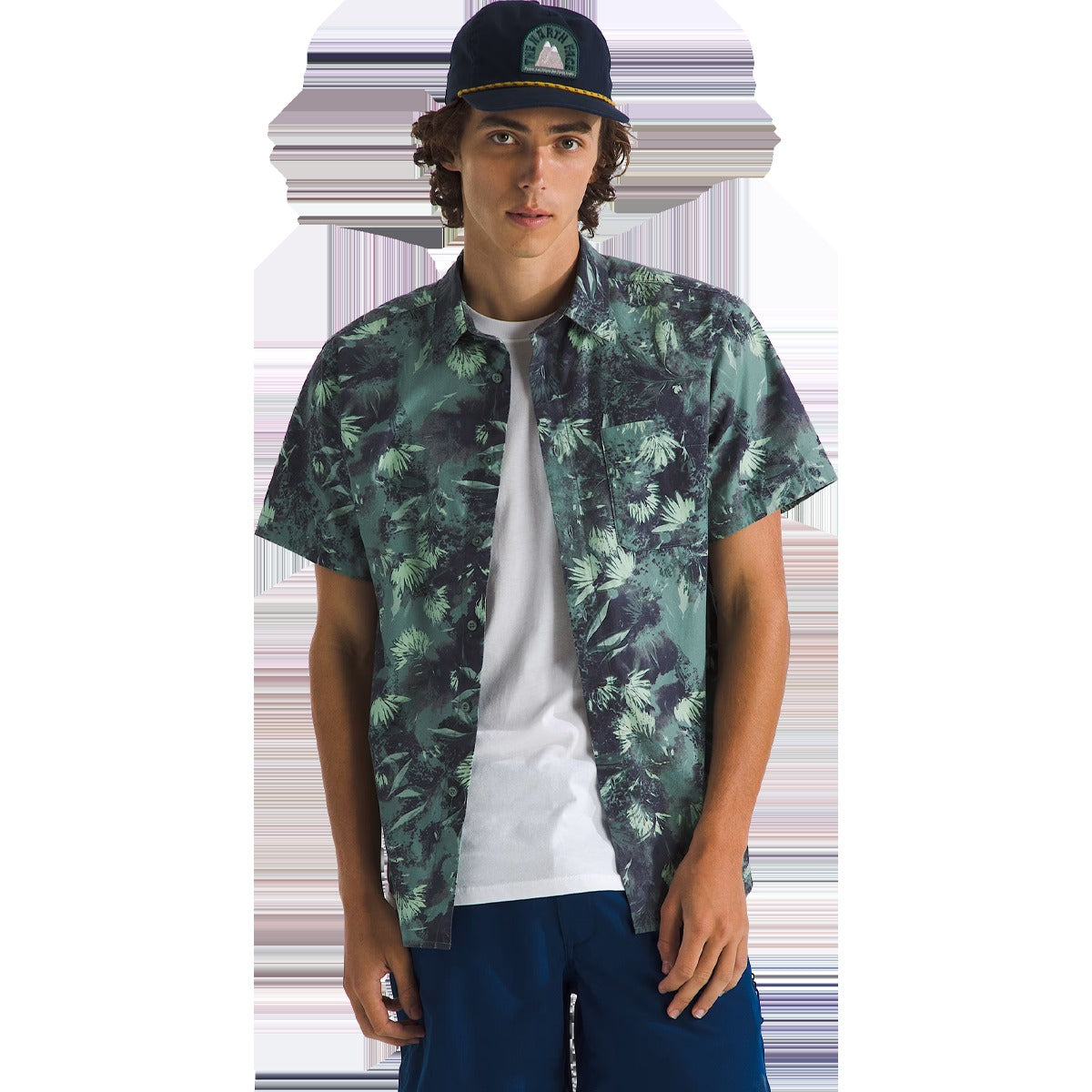 Men's Short Sleeve Baytrail Pattern Shirt