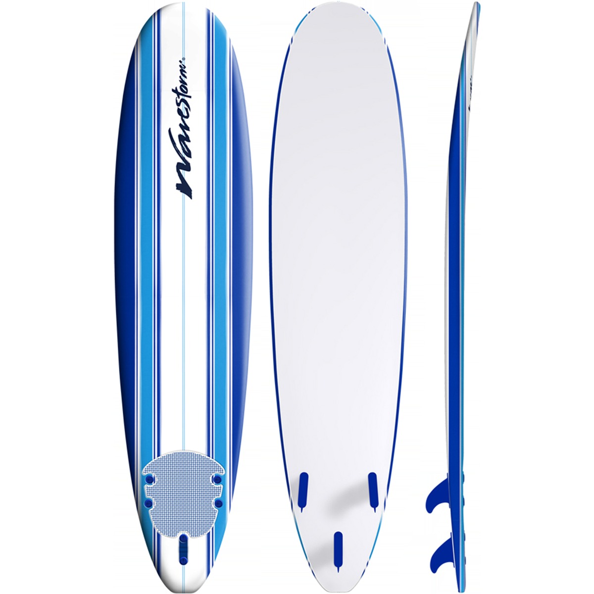 Wavestorm 8'0 Classic Surfboard with Leash
