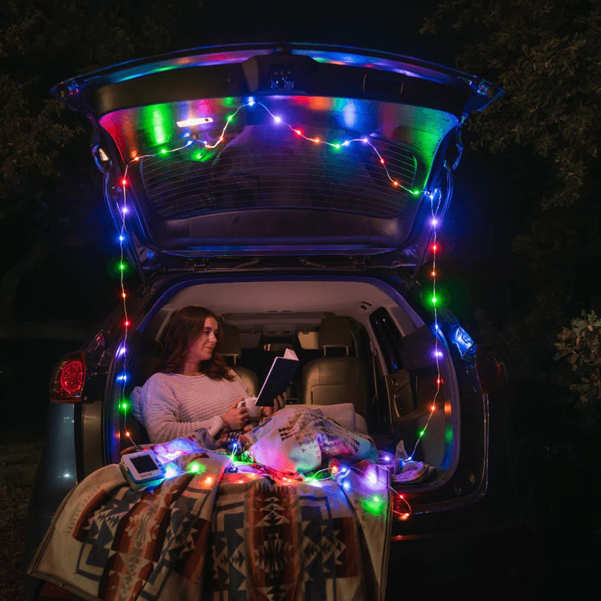 LuminAID Multi-Color Solar String Light