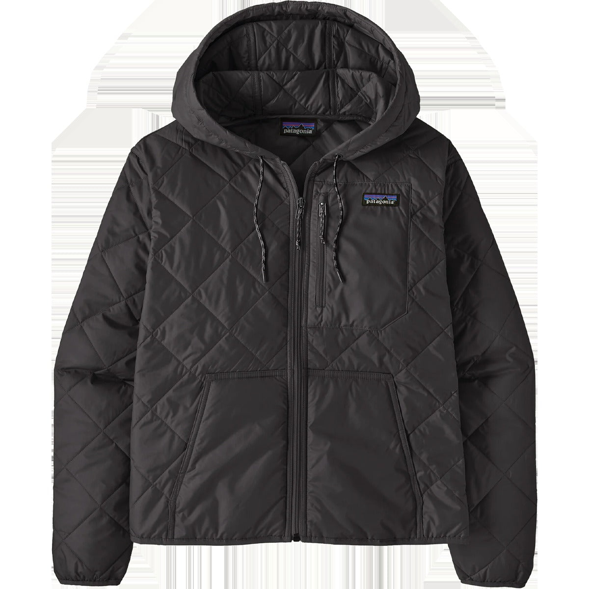 Women's Diamond Quilt Bomber Hoody
