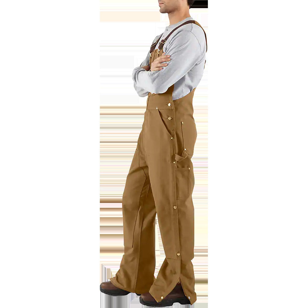 Men's Loose Fit Firm Duck Bib Overall
