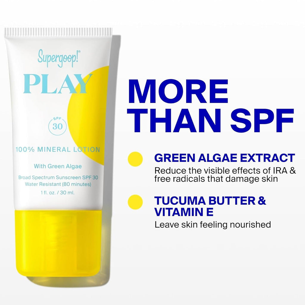 PLAY 100% Mineral Lotion SPF 30 1 oz