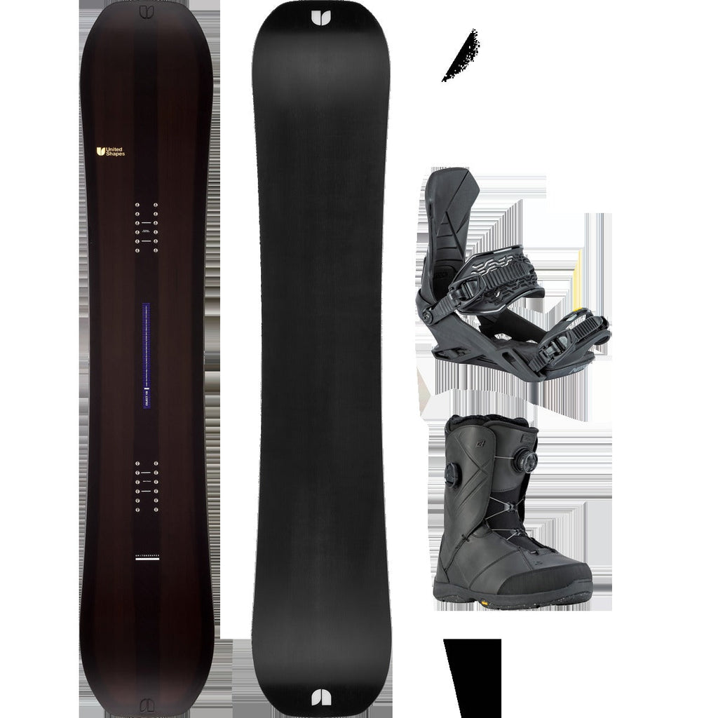 United Shapes Object Demo Snowboard Package