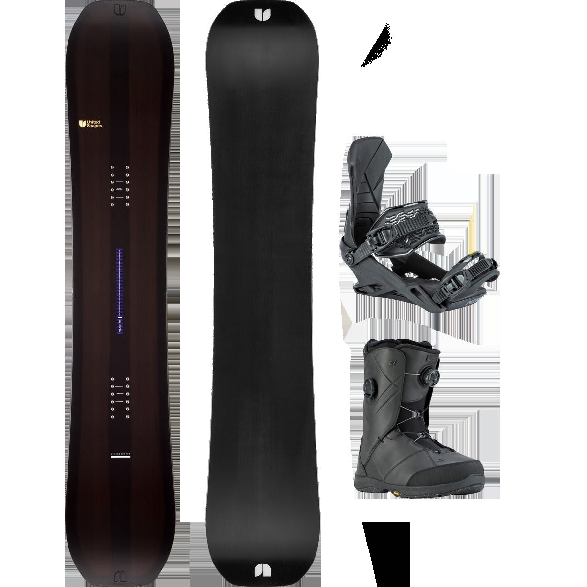 United Shapes Object Demo Snowboard Package