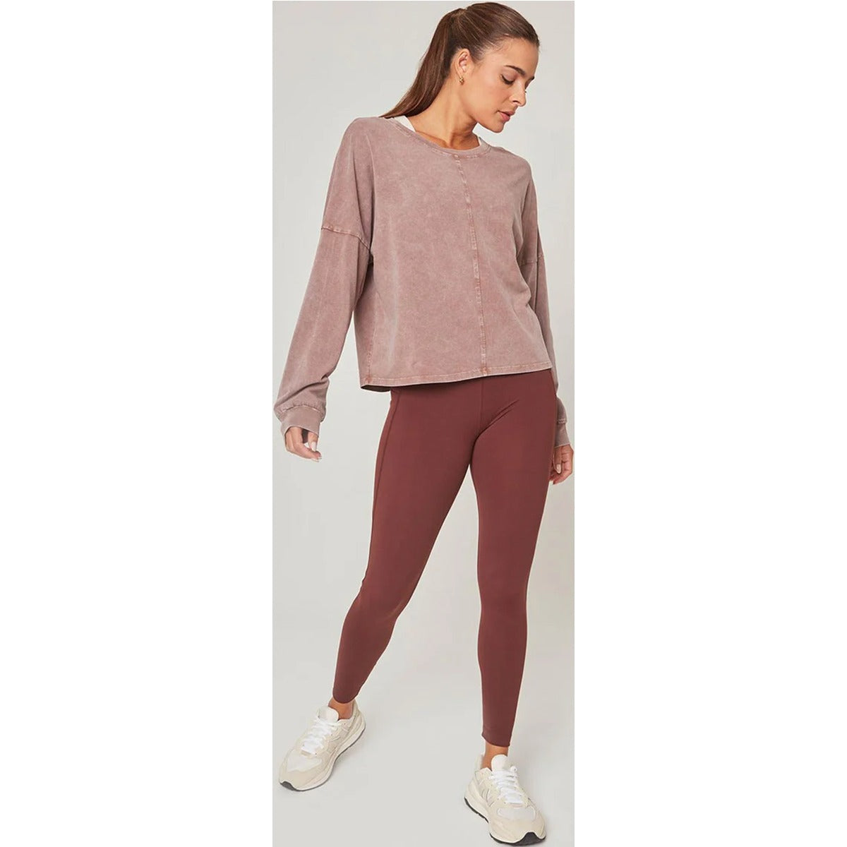 Women's Calm Oversized Boxy Long Sleeve