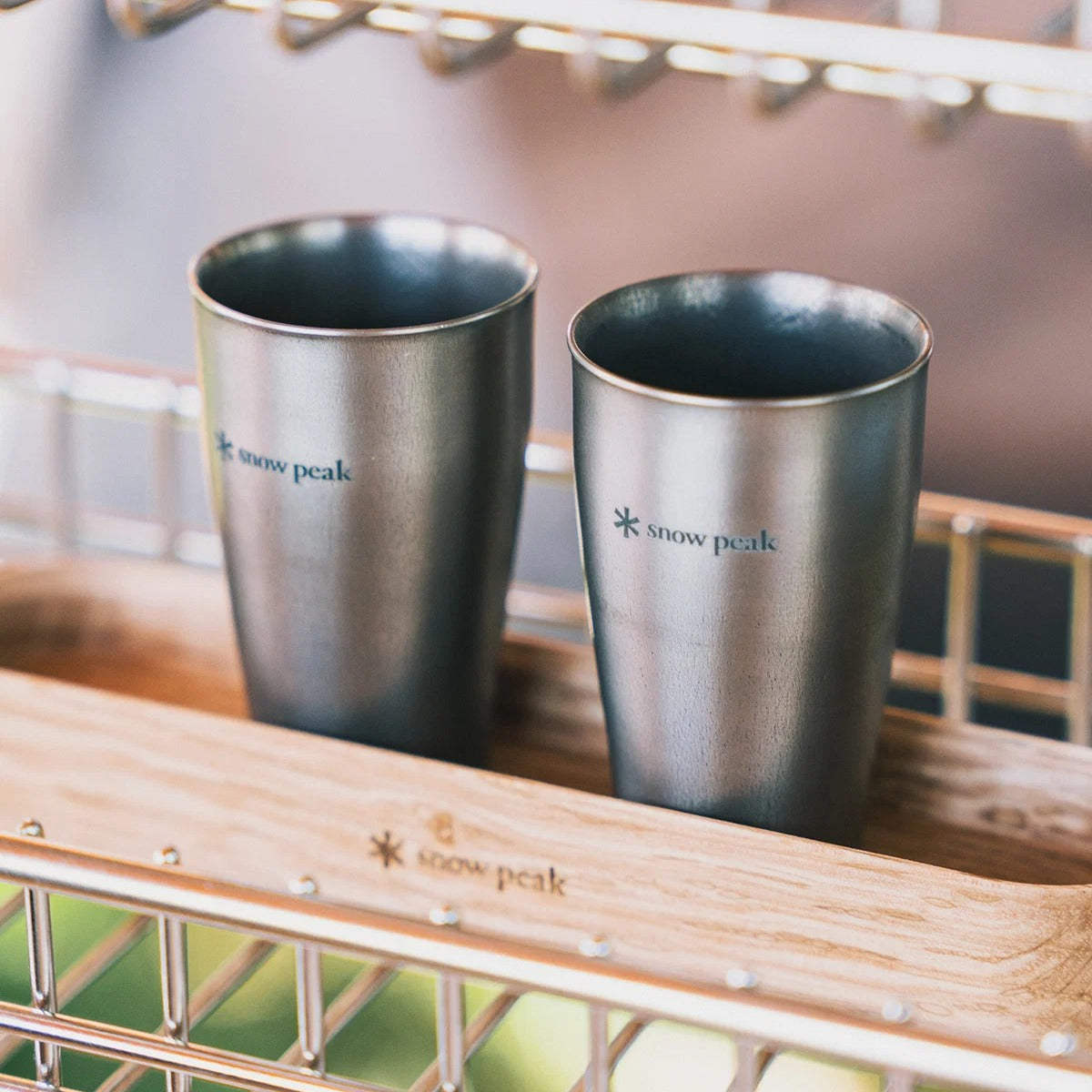 Titanium Shot Glass Duo