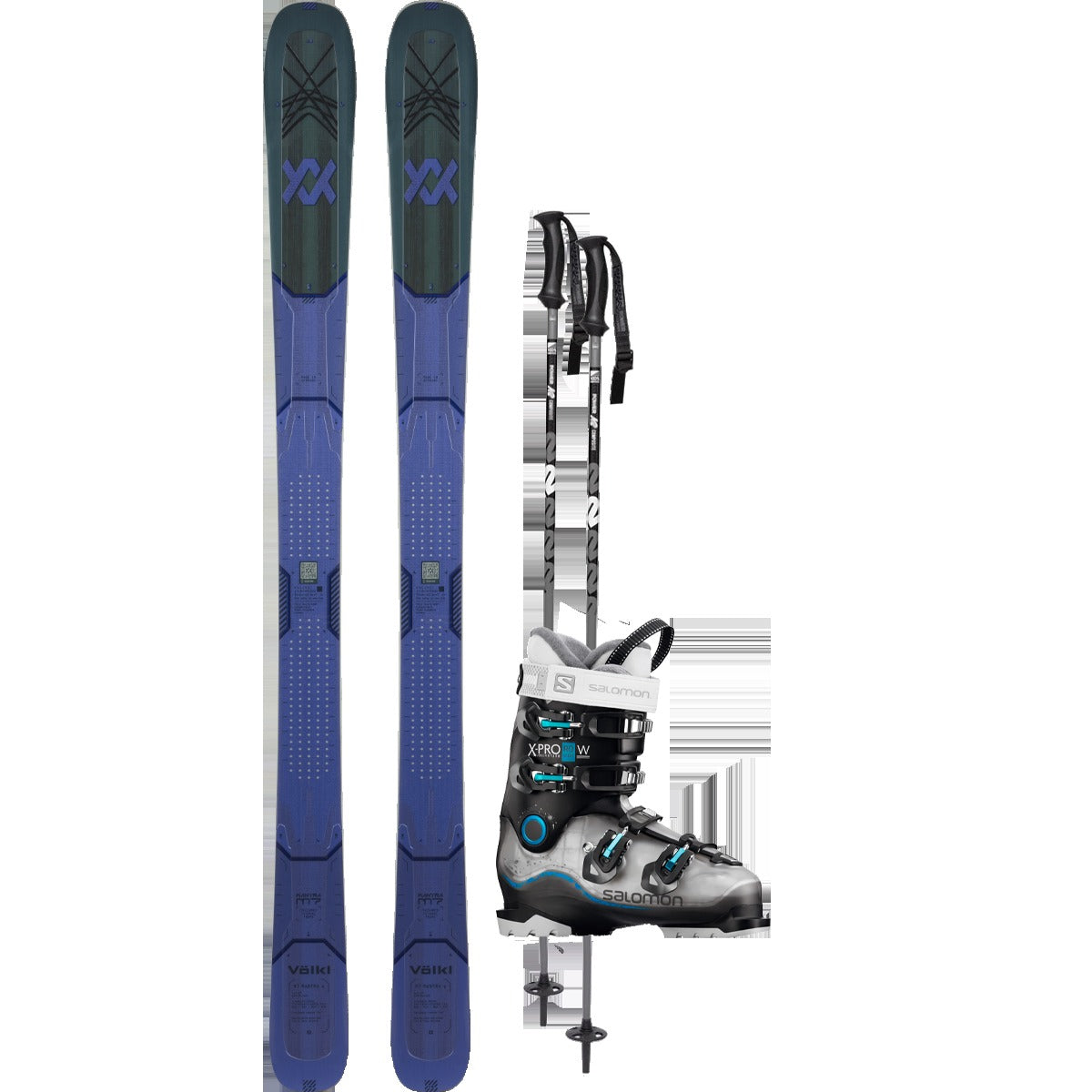 Volkl Women's M7 Mantra Demo Ski Package