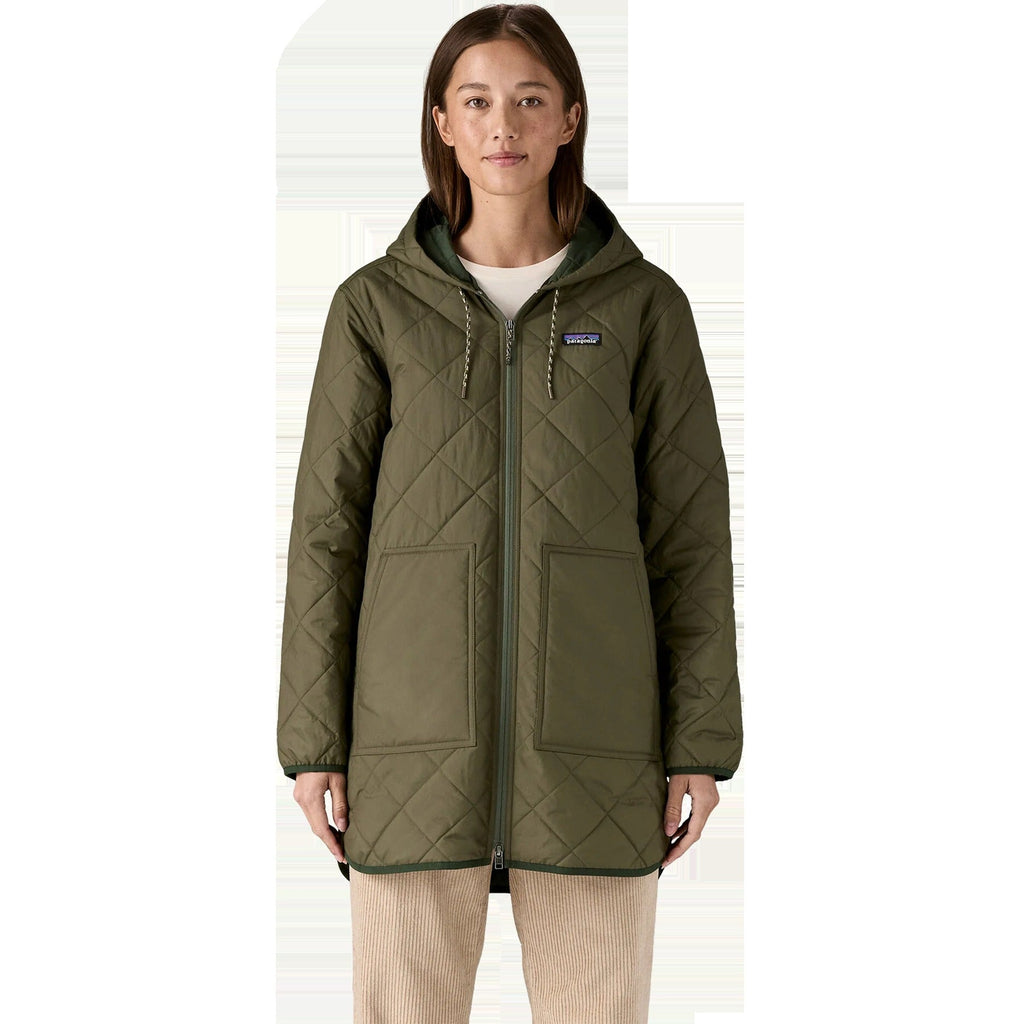 Women's Diamond Quilted Parka
