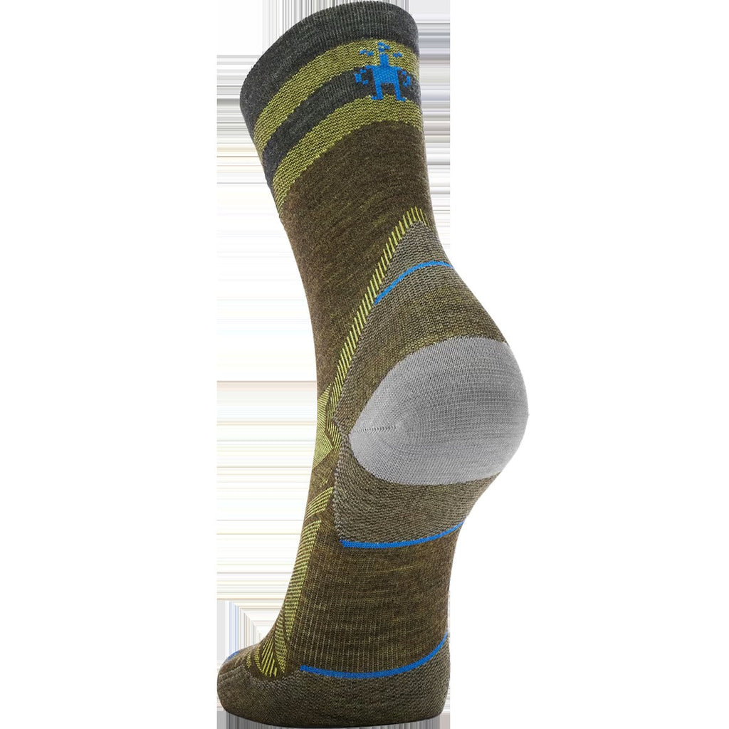 Run Zero Cushion Mid Crew Pattern Sock