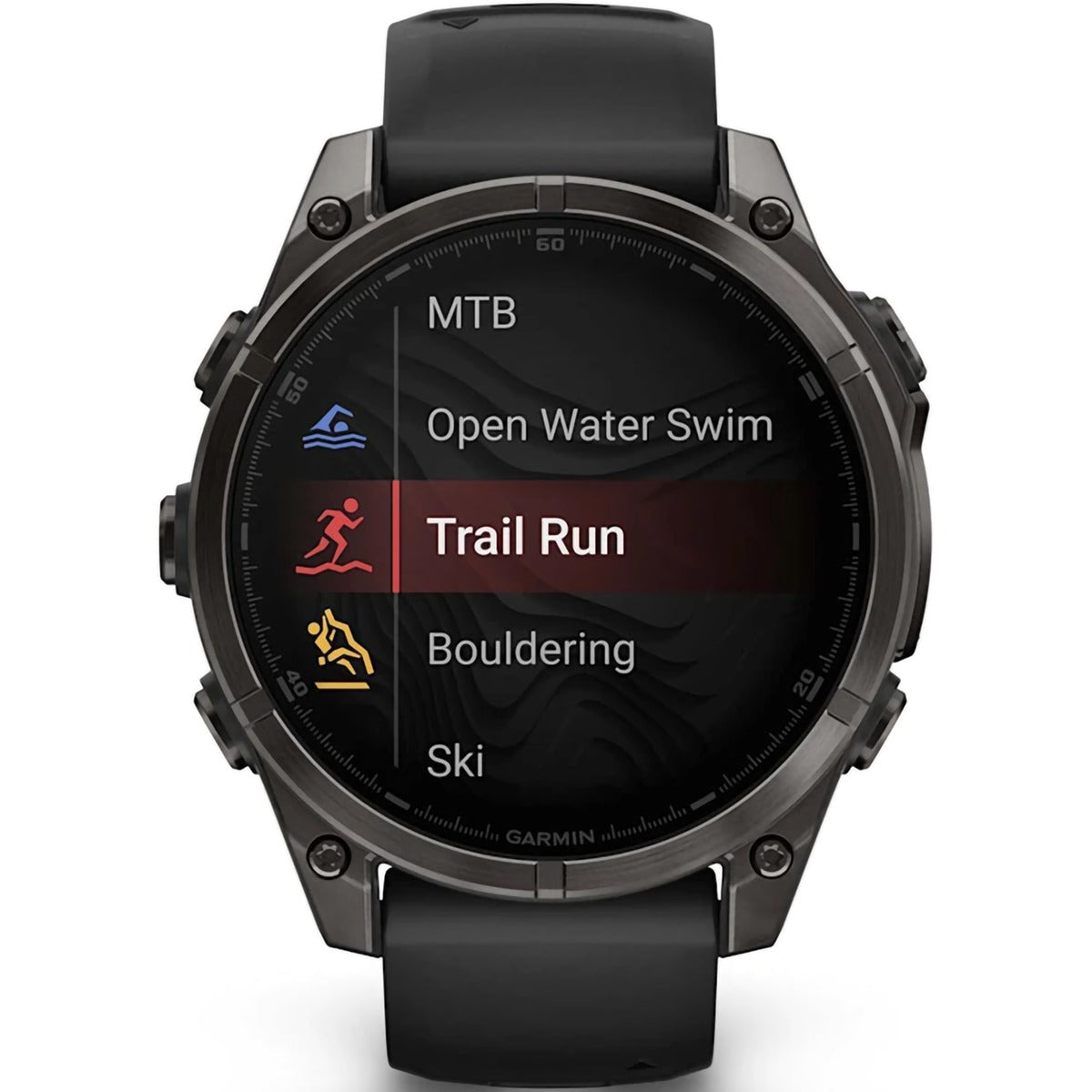 Fenix 8 Sapphire 47mm Amoled - Carbon Gray