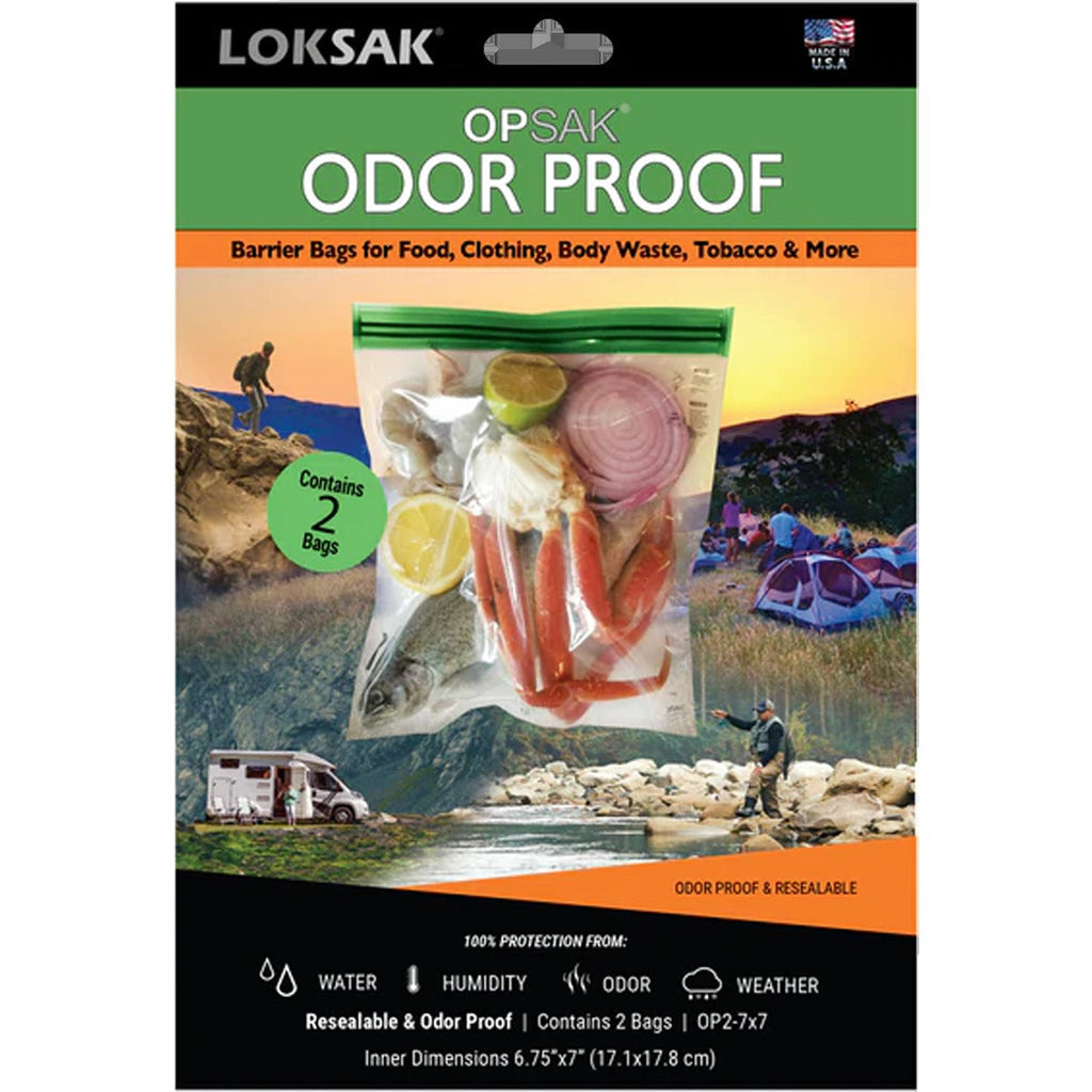 Opsak Barrier Bag 7" x 7" (2 Pack)