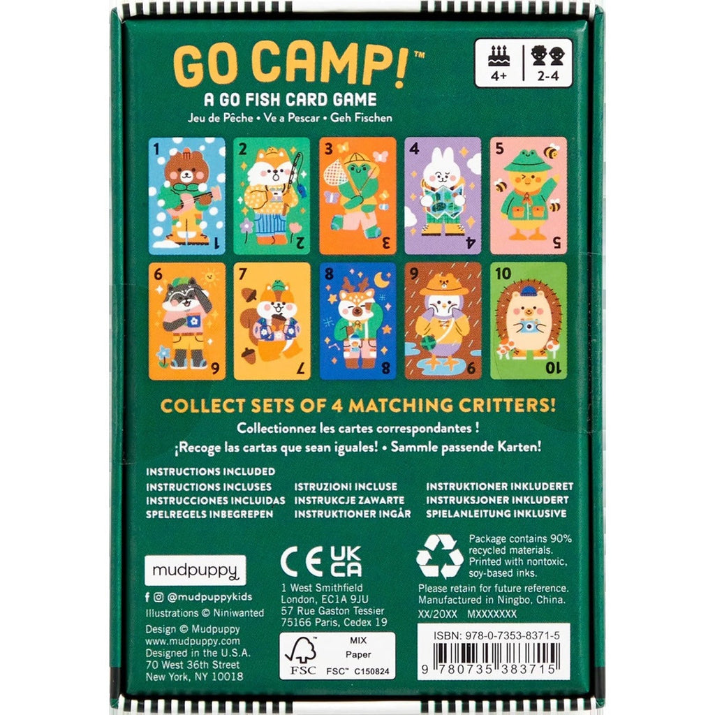 Go Camp! Card Game