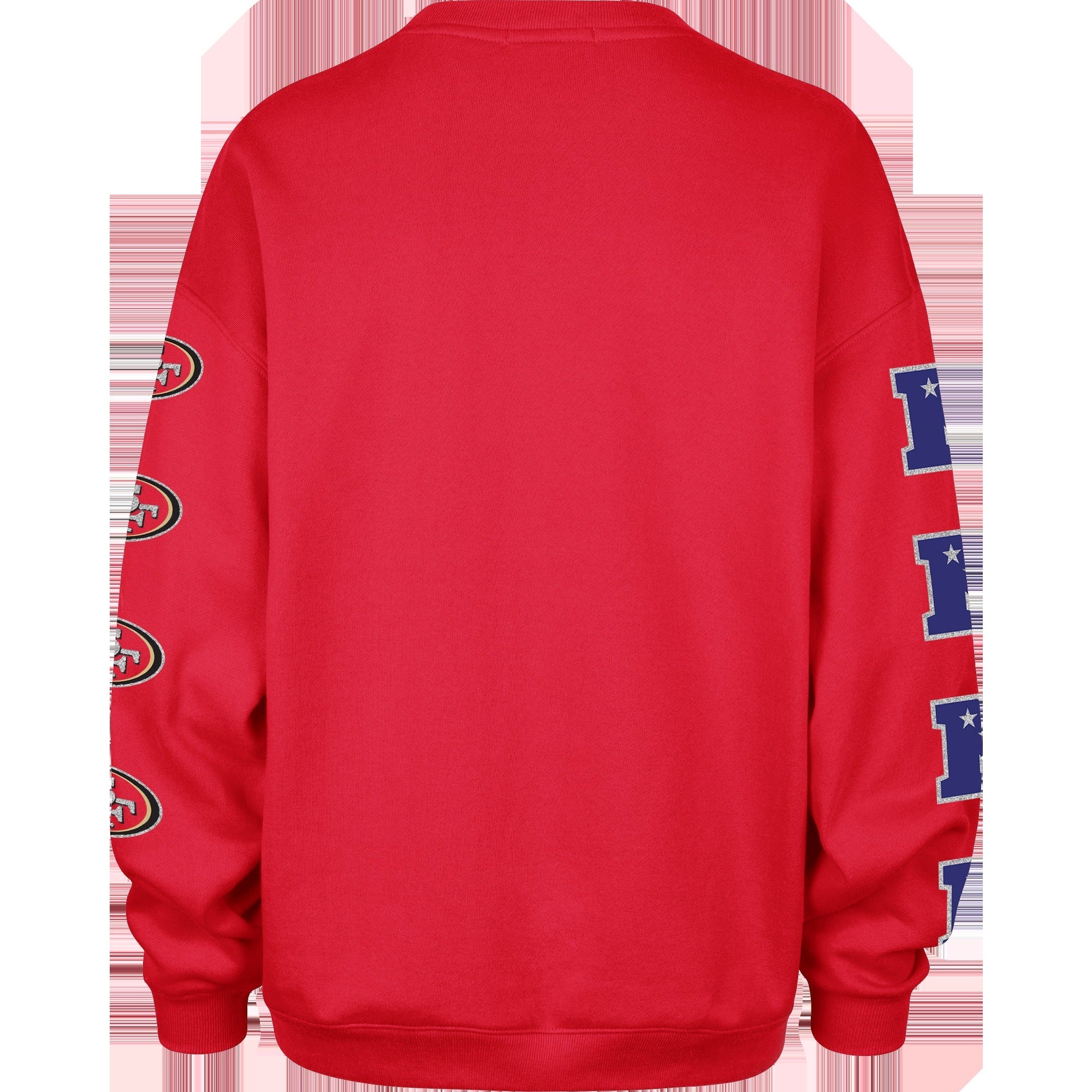 Women's 49ers Go Big Oversized Crew