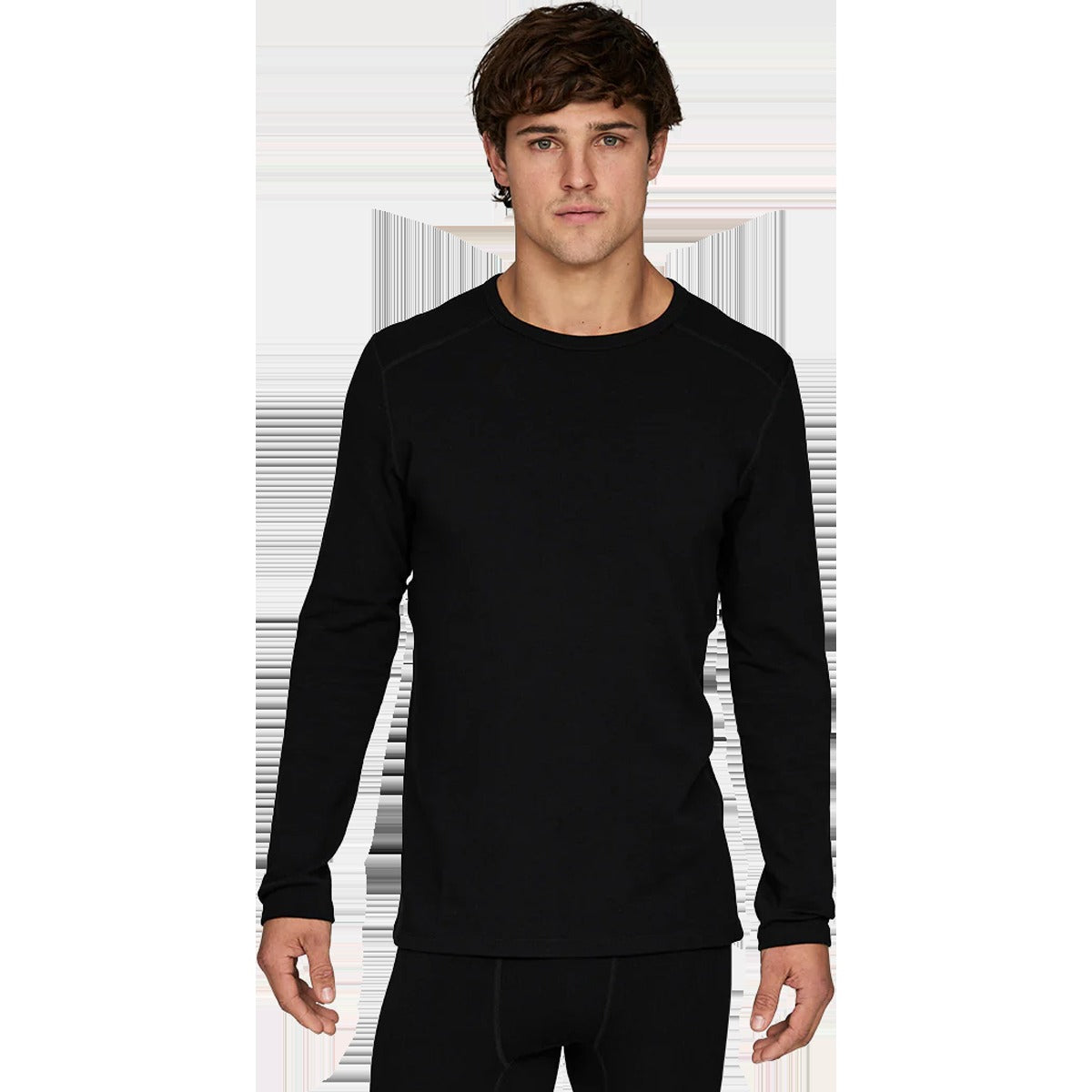Men's Heavyweight Grid Fleece Crew
