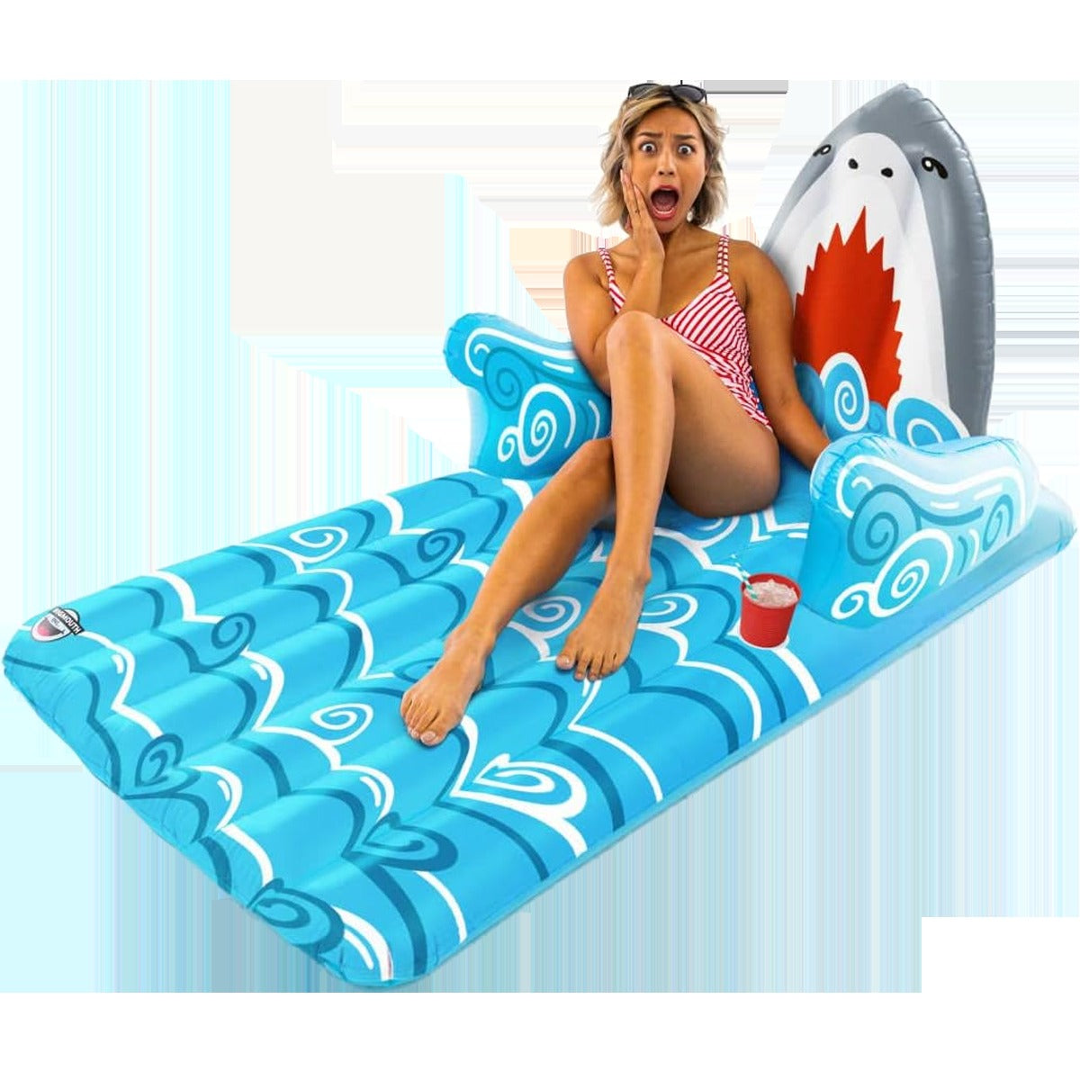 Shark Pool Lounger Float