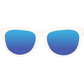Classic (0-3) White Moon/Polarized Blue