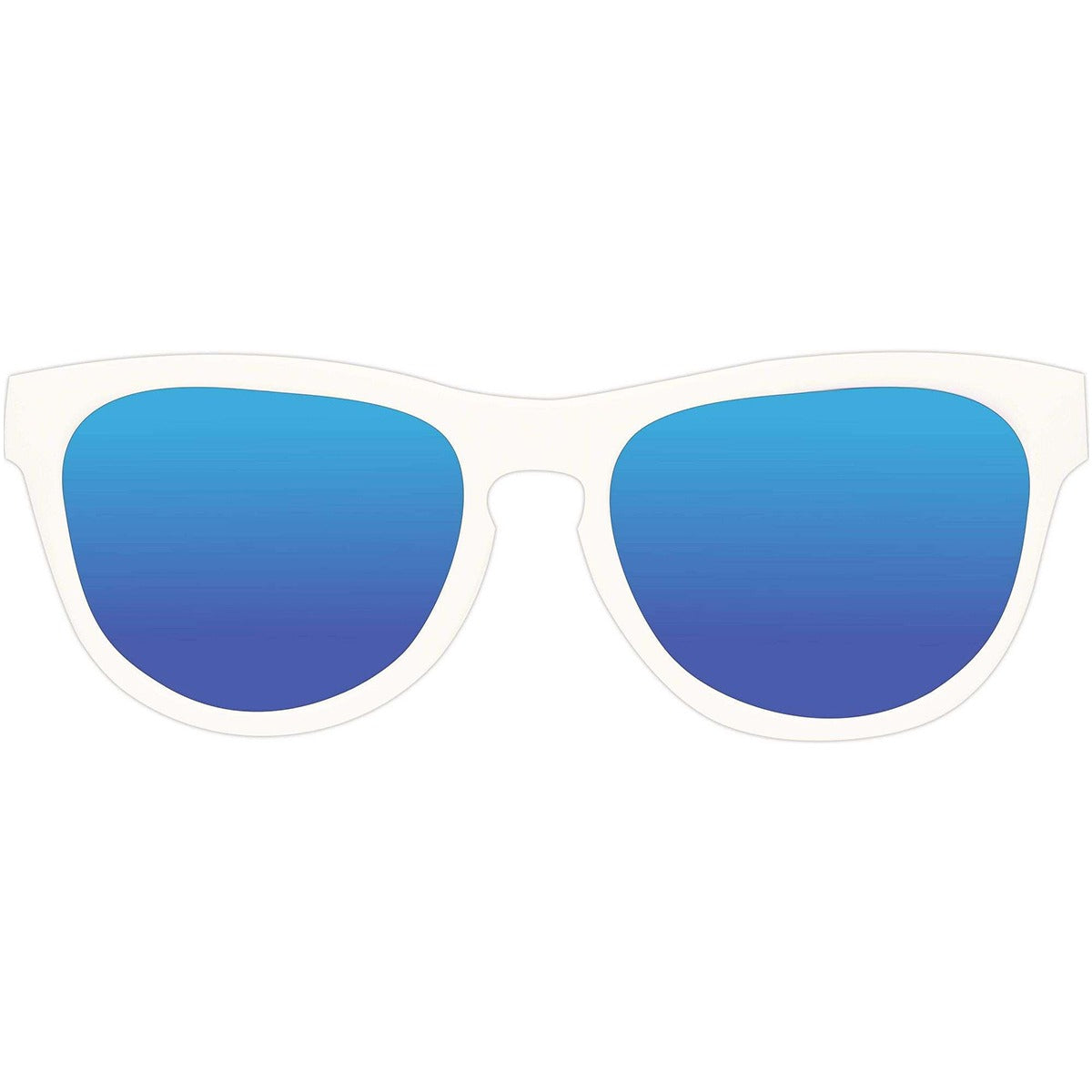 Classic (0-3) White Moon/Polarized Blue