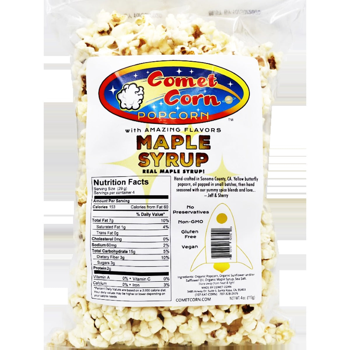Comet Corn Popcorn 4.0 oz