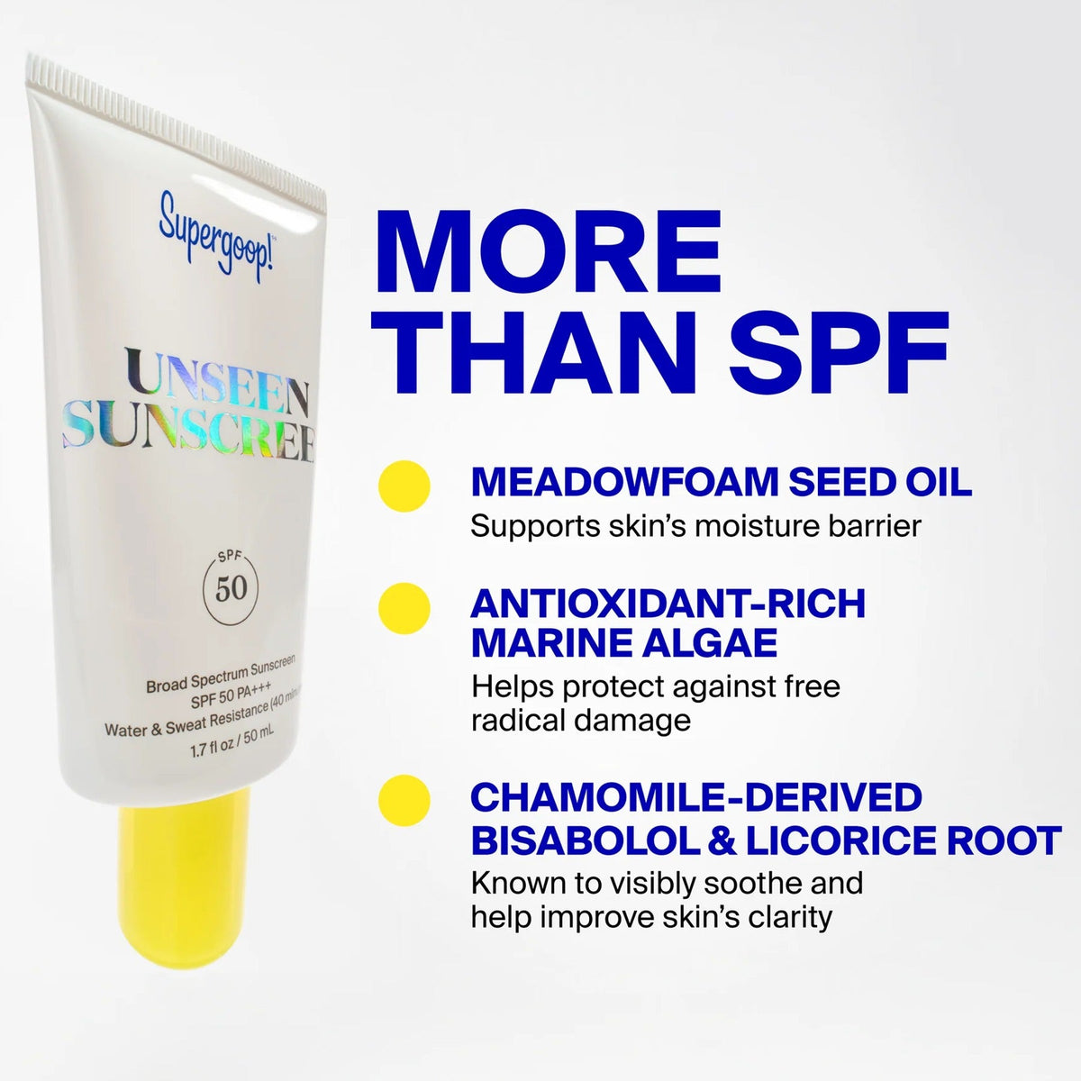 Unseen Sunscreen SPF 50 1.7 oz