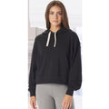 Women's Vintage Oversized Crop Hoodie