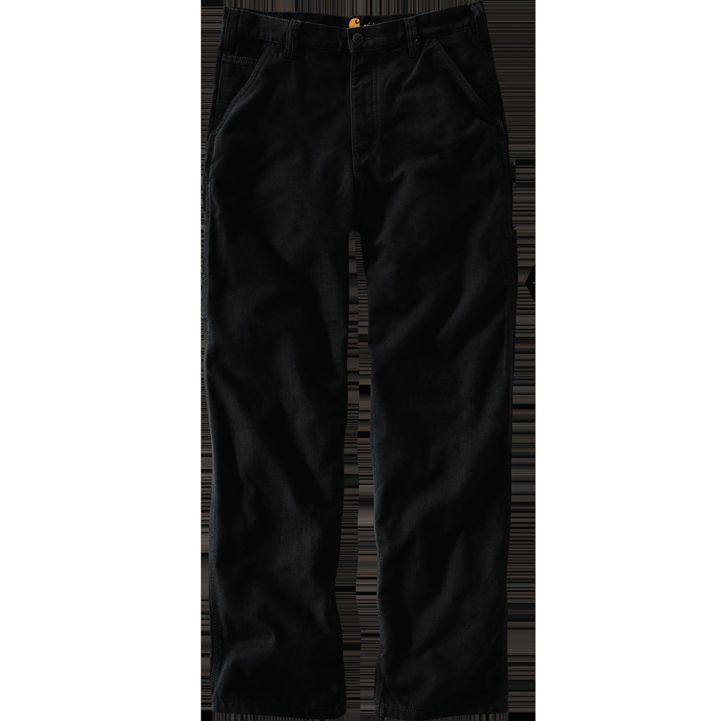 Men's Loose Straight Washed Duck Lined Pant