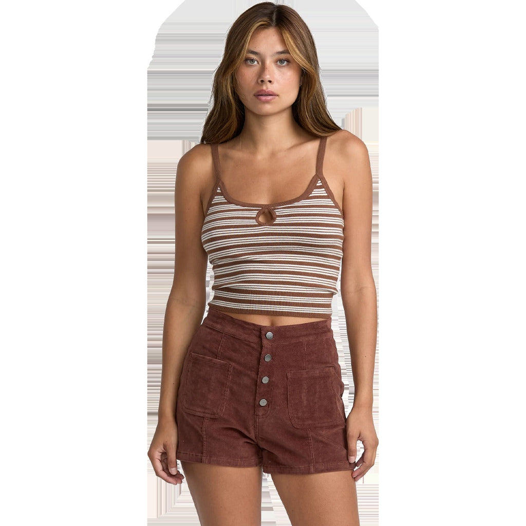 Women's Tight Stripe Sweater Tank