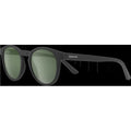 Barnes - Matte Black/Polarized Gray Green