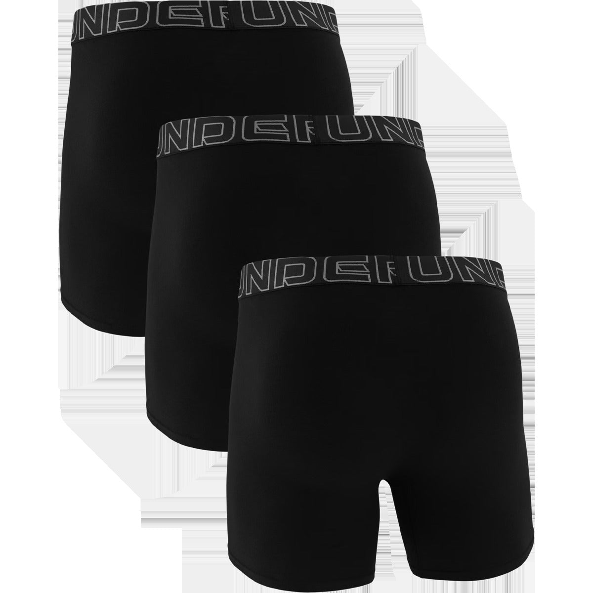 UA Performance Cotton 6" Boxer Brief 3-Pack
