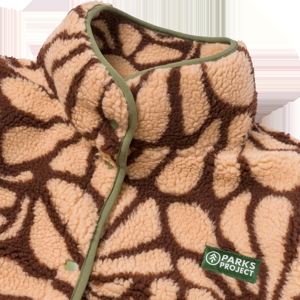 Women's Desert Wildflowers Fleece Jacket