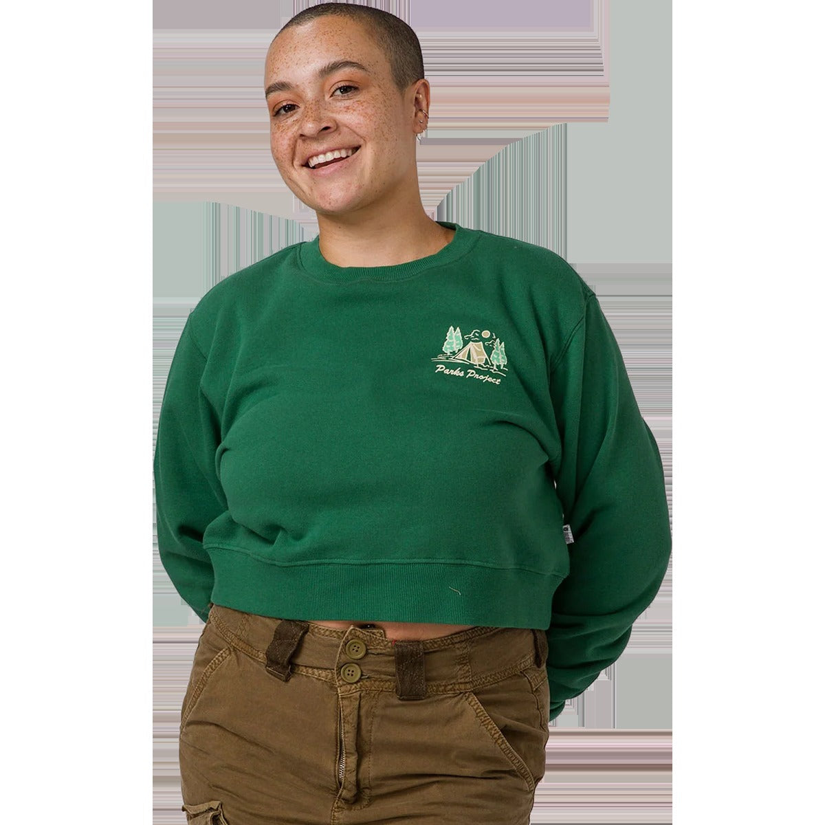 Women's National Parks Sunrise Cropped Crew