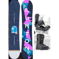 Burton Women's Yeasayer Camber Demo Snowboard Package