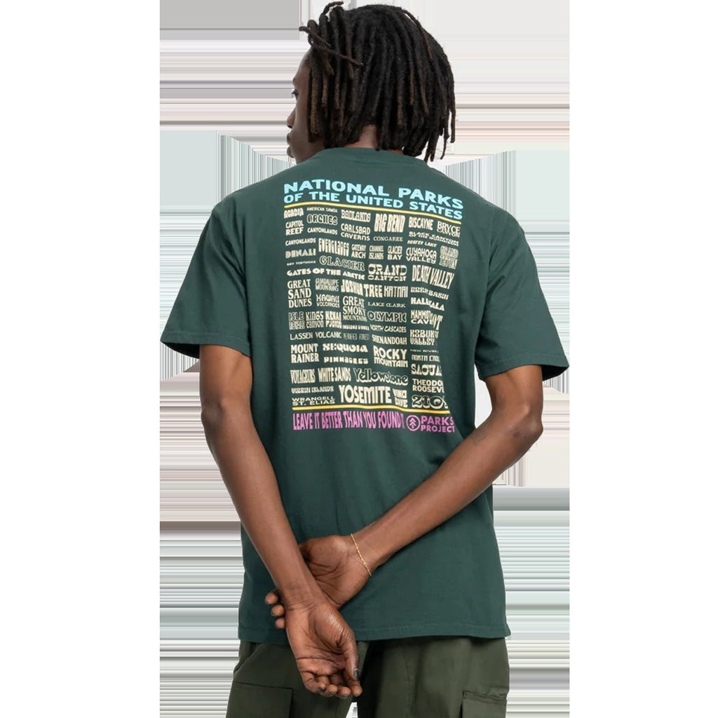 Men's National Parks Lineup Pocket Tee