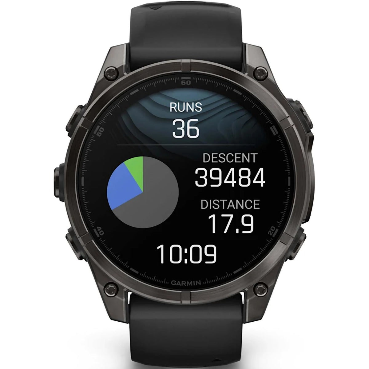 Fenix 8 Sapphire 47mm Amoled - Carbon Gray