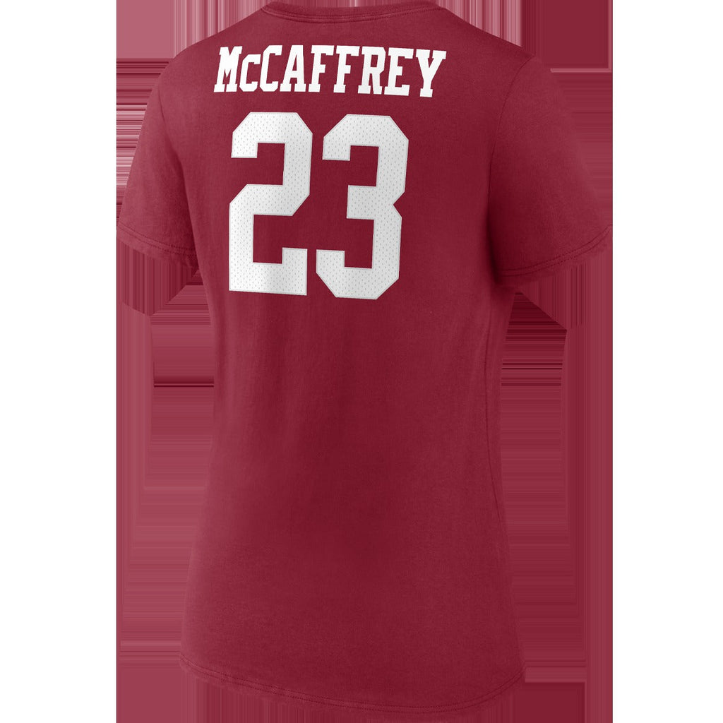 Women's 49ers Player Icon Name & Number Tee - McCaffrey