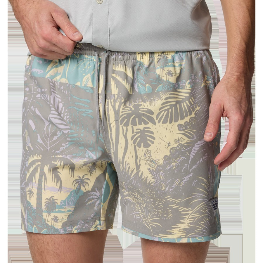 Men's PFG Rambler Print Water Short 8"