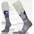 Youth Snowy Mountains Light Cushion Snow Sock