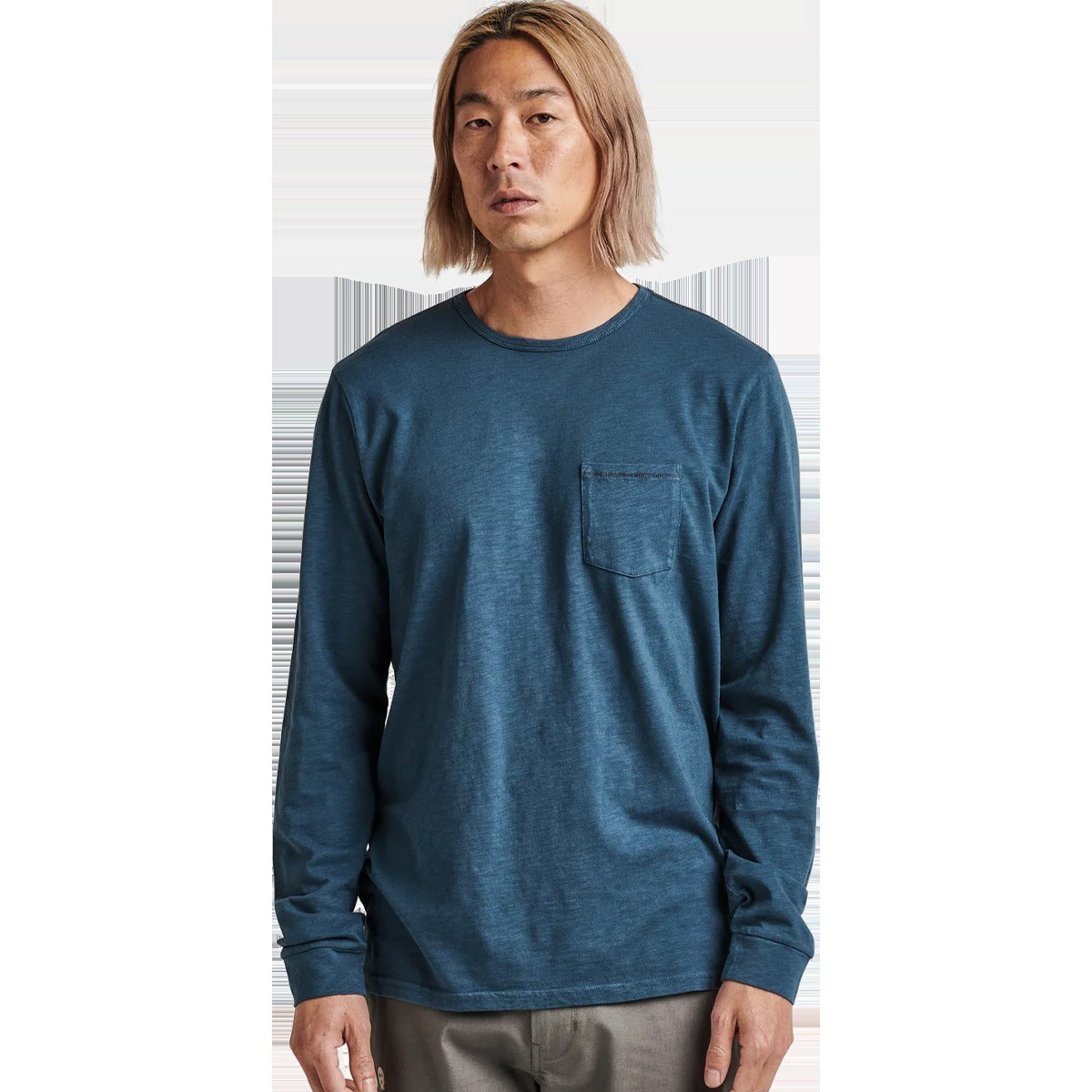 Men's Well Worn Midweight Organic Long Sleeve Tee