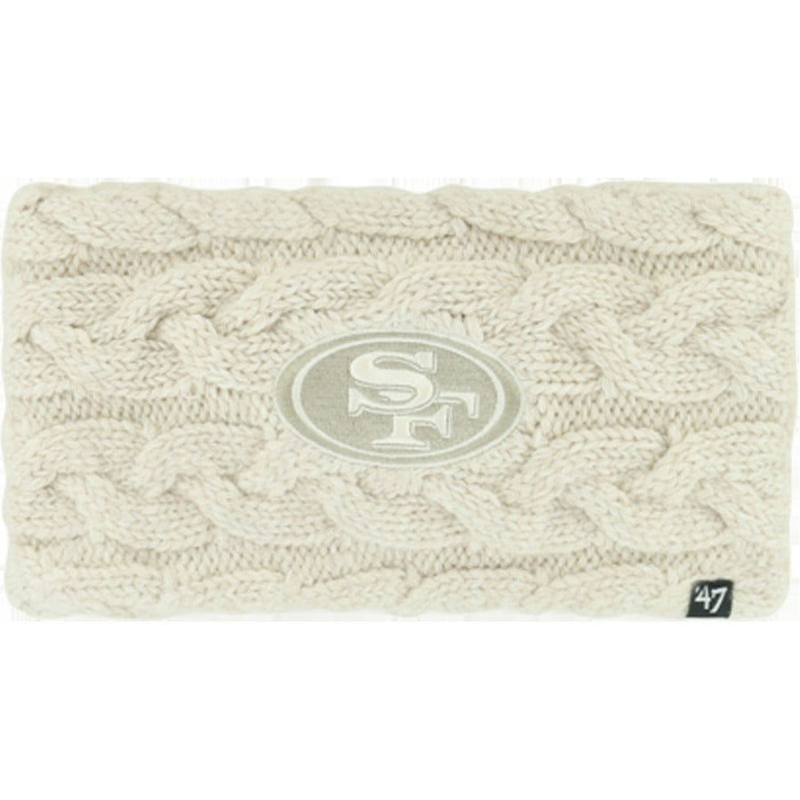 Women's 49ers Latte 47 Headband