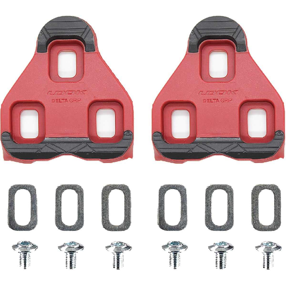 Delta Fitness Grip Cleats Red 9 degree