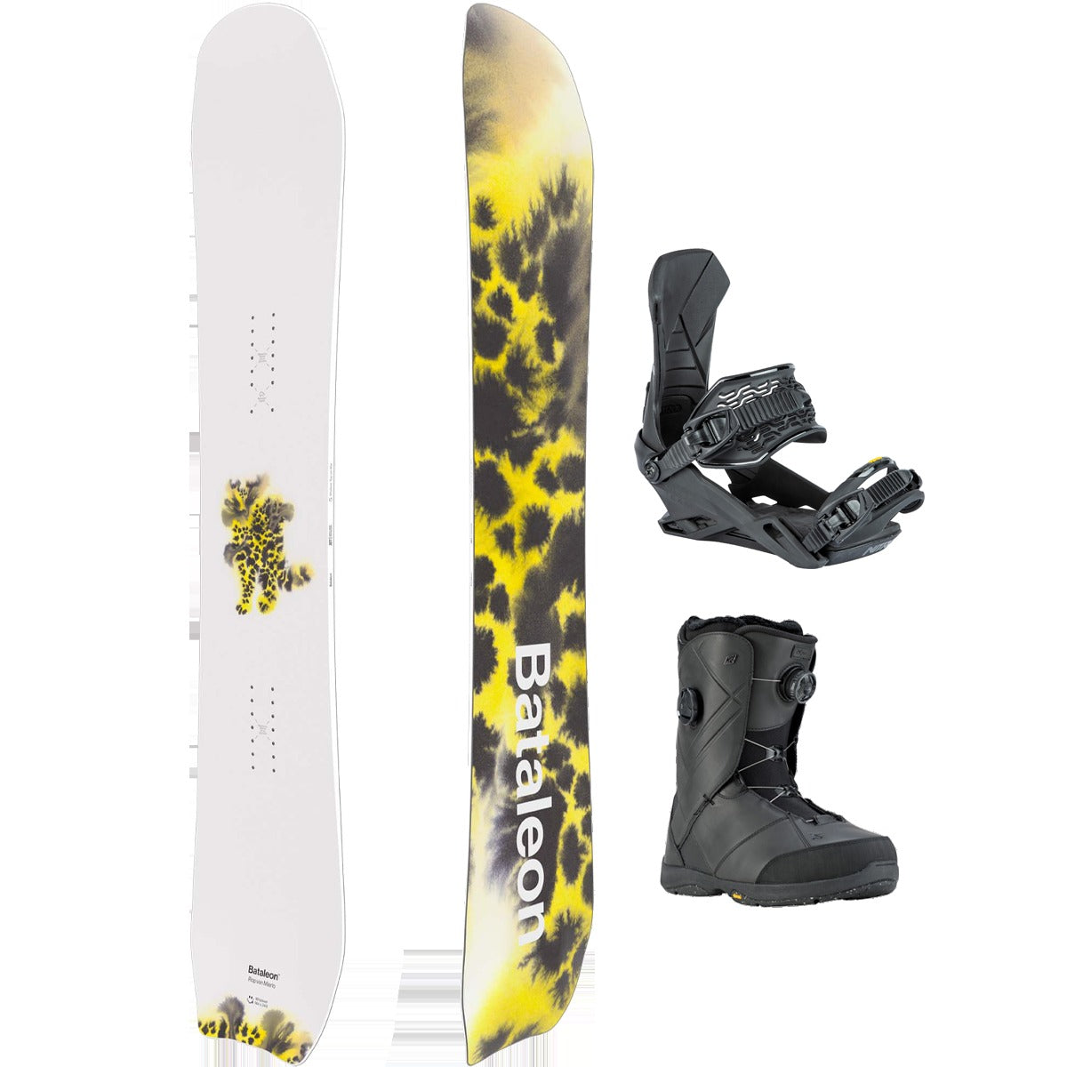 Bataleon Whatever X Rop van Mierlo Demo Snowboard Package