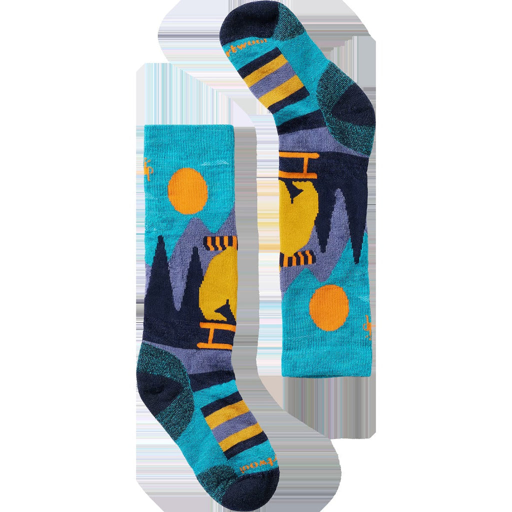 Youth Ski Light Cushion Sleigh Bear OTC Socks