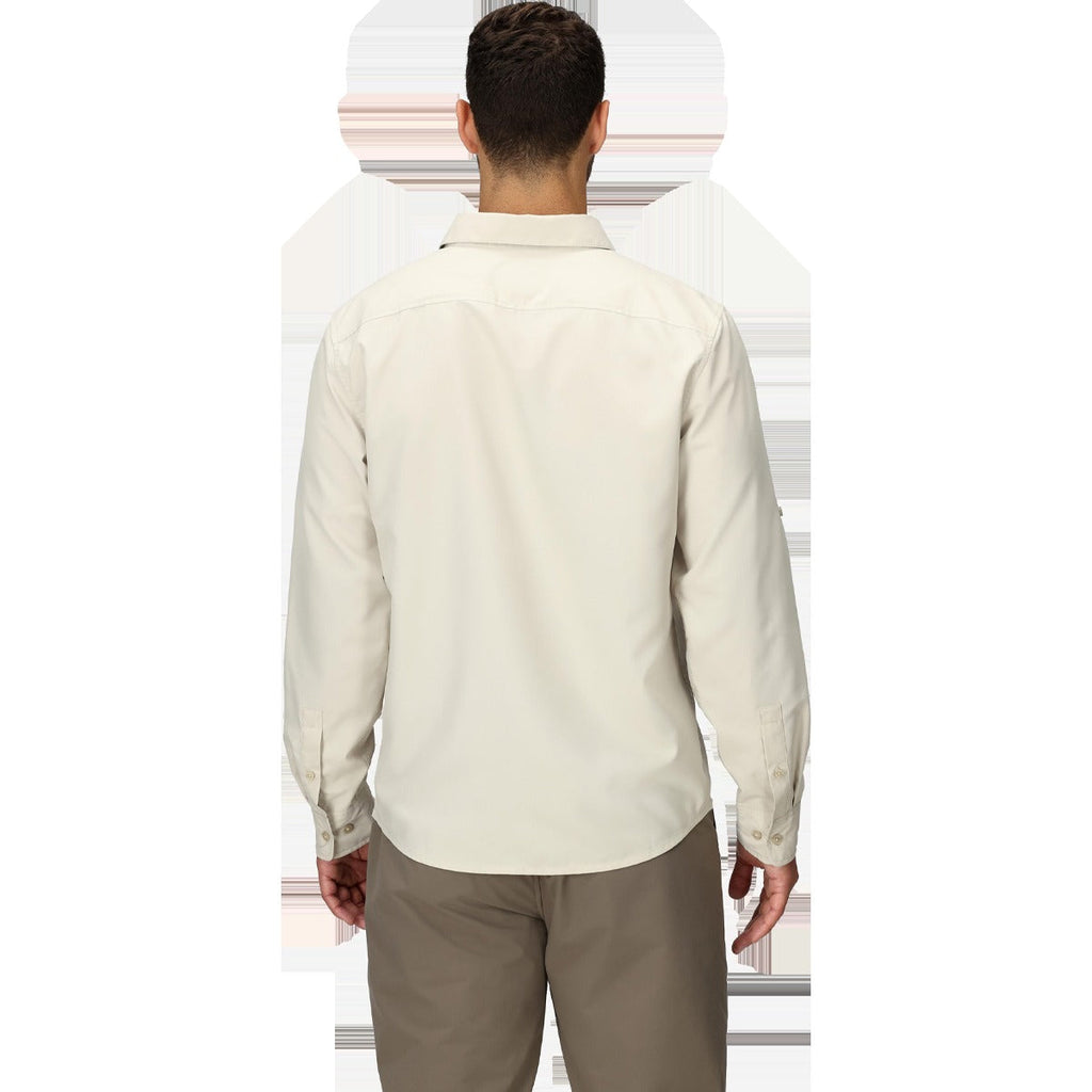 Men's AirExchange UPF 40 Long-Sleeve Collared Shirt