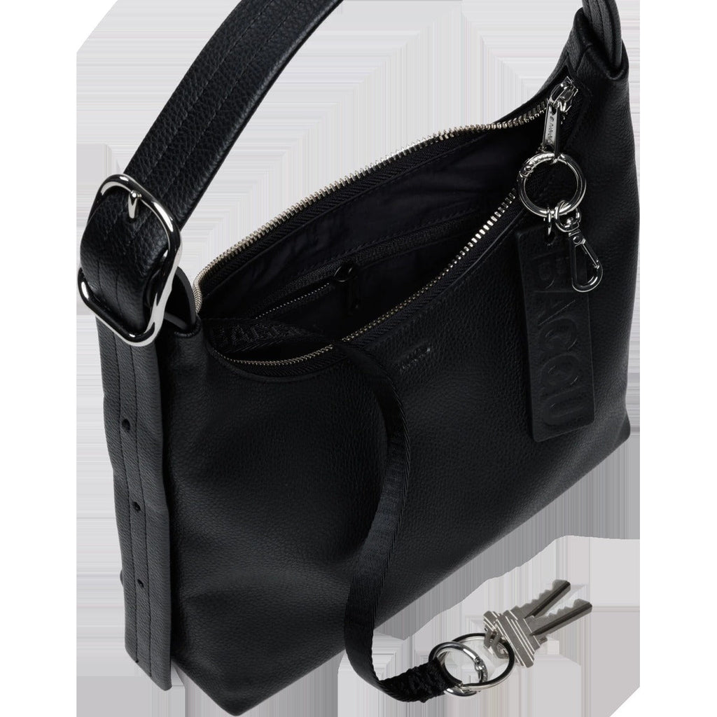 Mini Recycled Leather Shoulder Bag