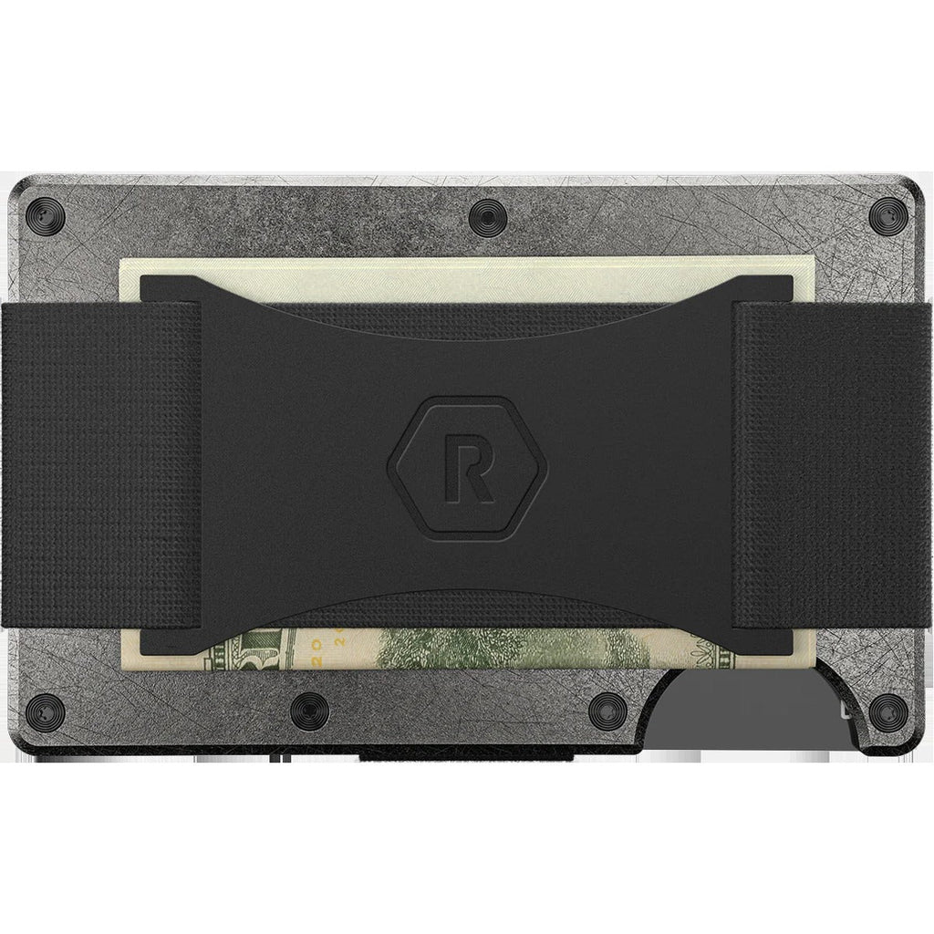 Titanium Wallet with Cash Strap