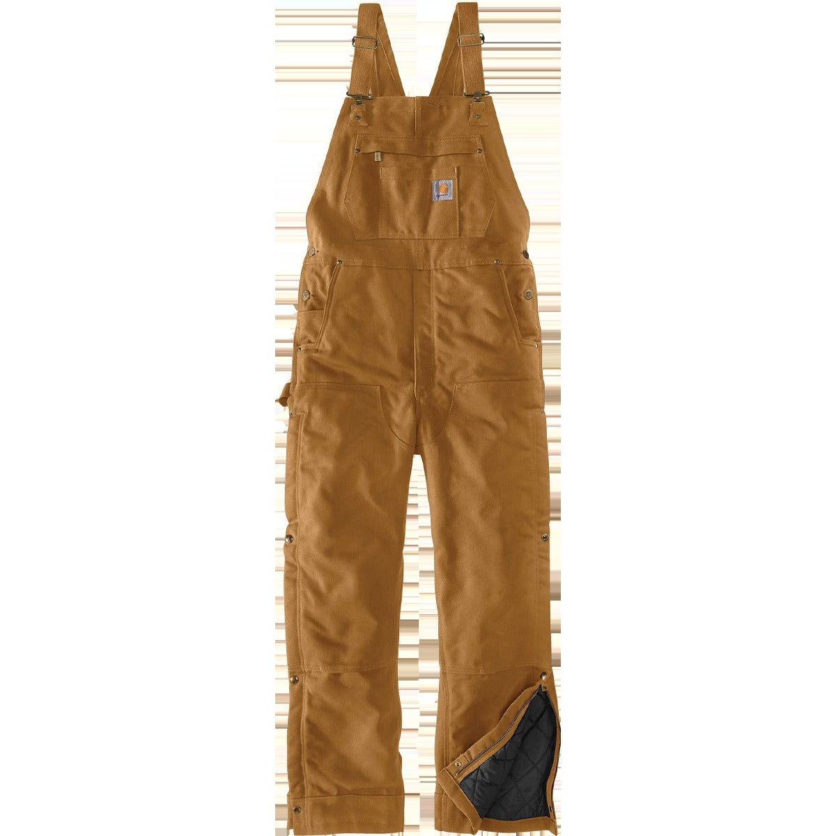 Men's Loose Fit Firm Duck Bib Overall