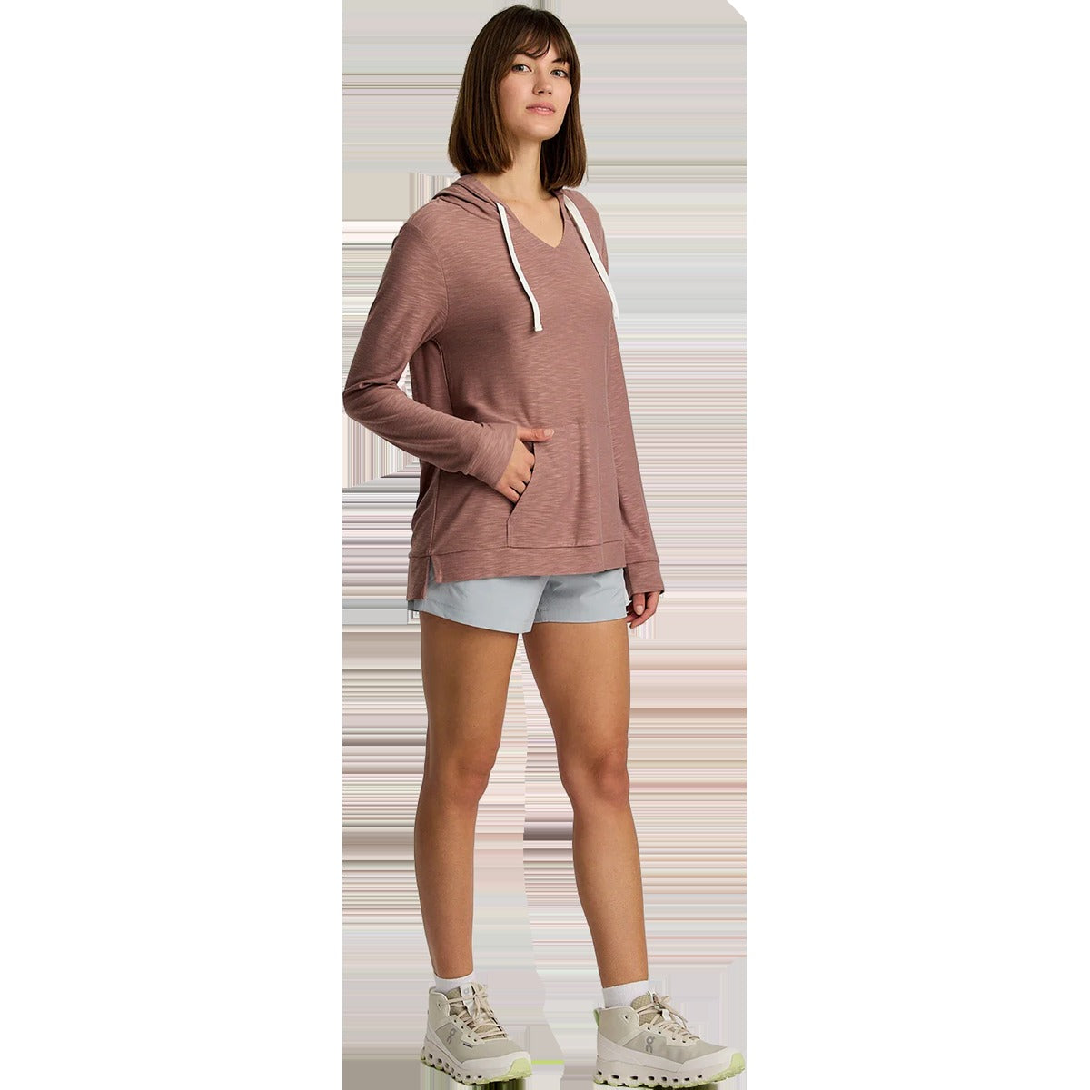 Women's Bamboo Slub Hoodie