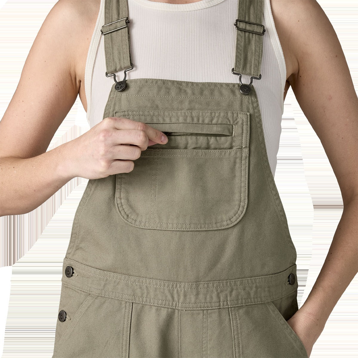 Women's Stand Up Overalls 5"