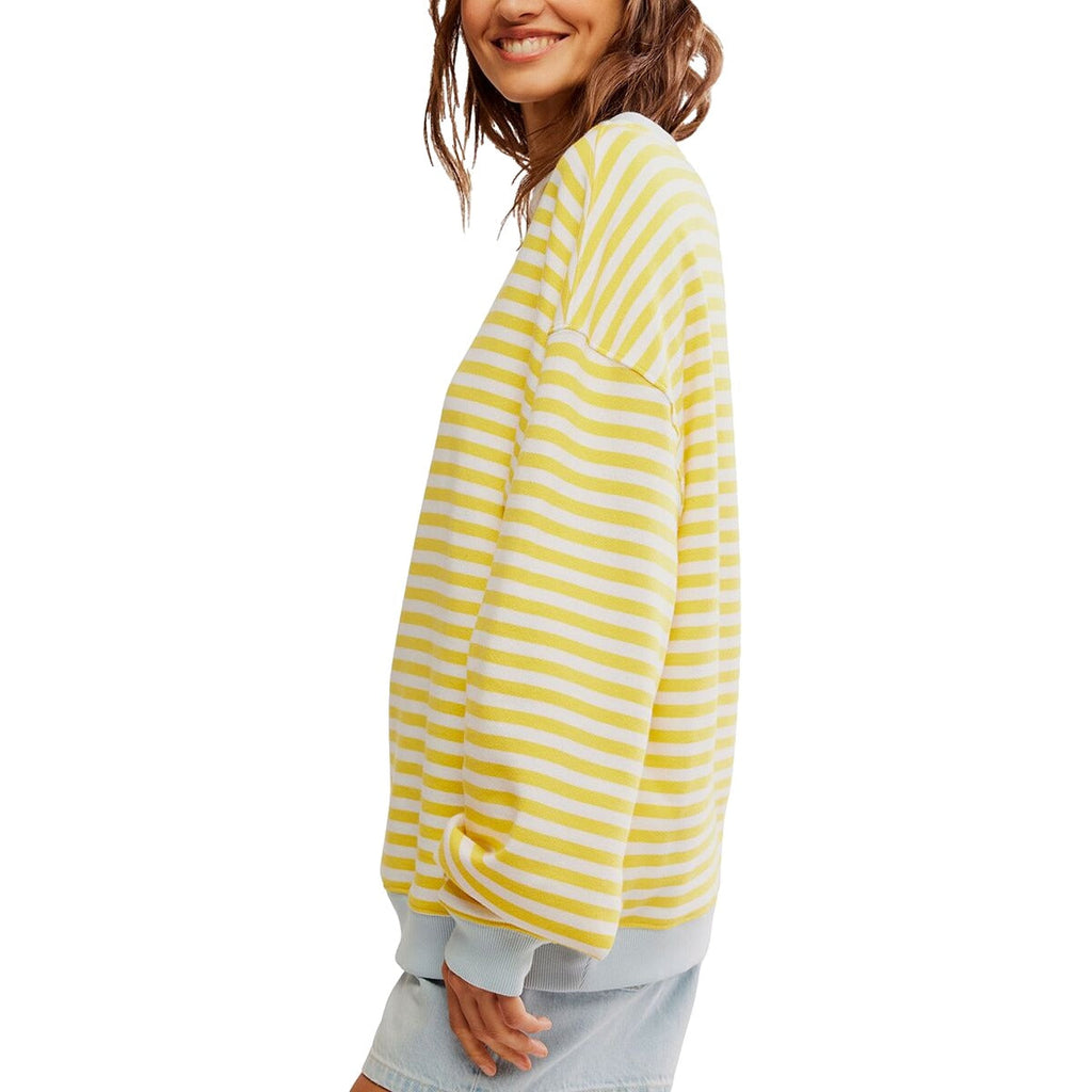 Women's Classic Striped Crew